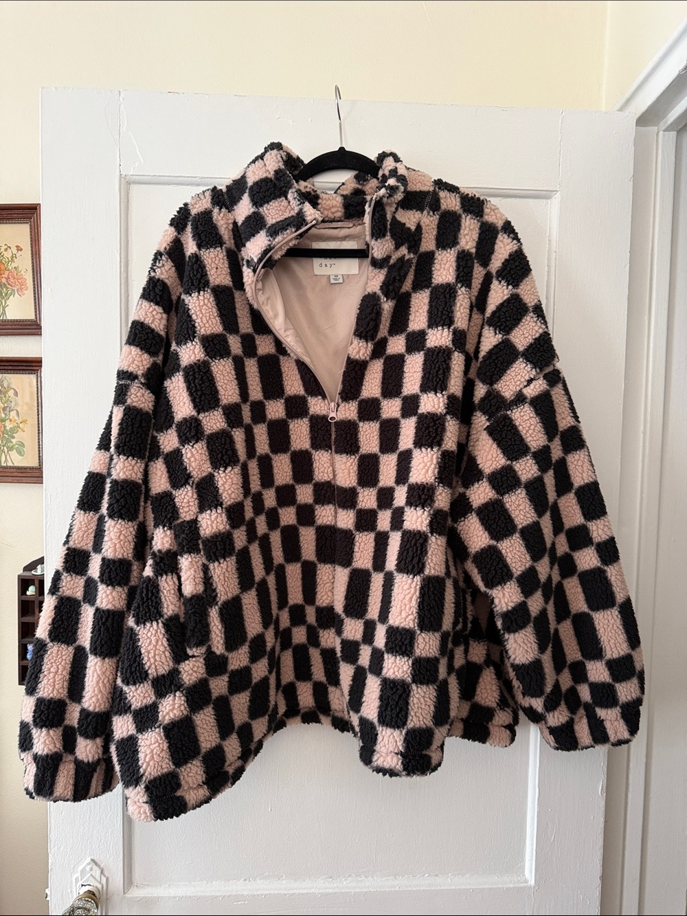 A New Day checkered zip up size 3x